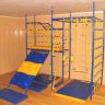 Детский спортивный комплекс Веселый Непоседа 7-опорный со скалодромом