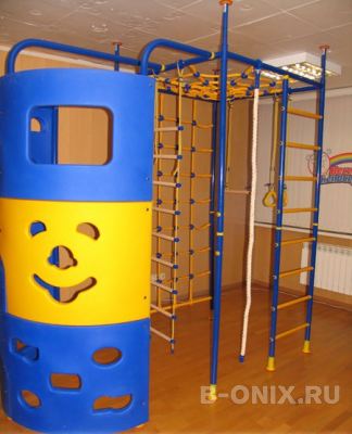 Детский спортивный комплекс Веселый Непоседа 5-опорный с паутиной и башней